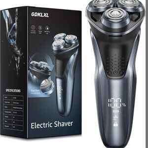 Electric Shaver - Sleek Black and Silver